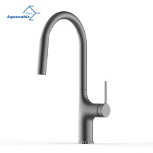 Aquacubic hot sales Gunmetal gray Kitchen Faucet Pull Down with Magnetic Docking Sprayer